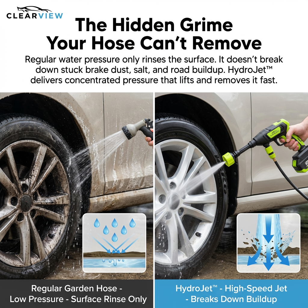 ClearView HydroJet™ Cordless Power Cleaning Kit