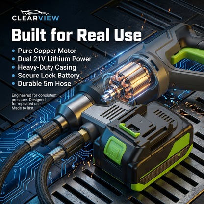 ClearView HydroJet™ Cordless Power Cleaning Kit