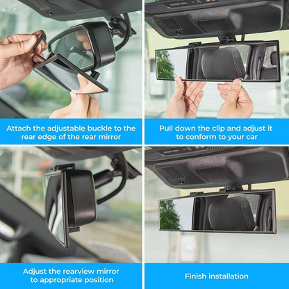 ClearView 360 Wide-Angle Rearview Mirror