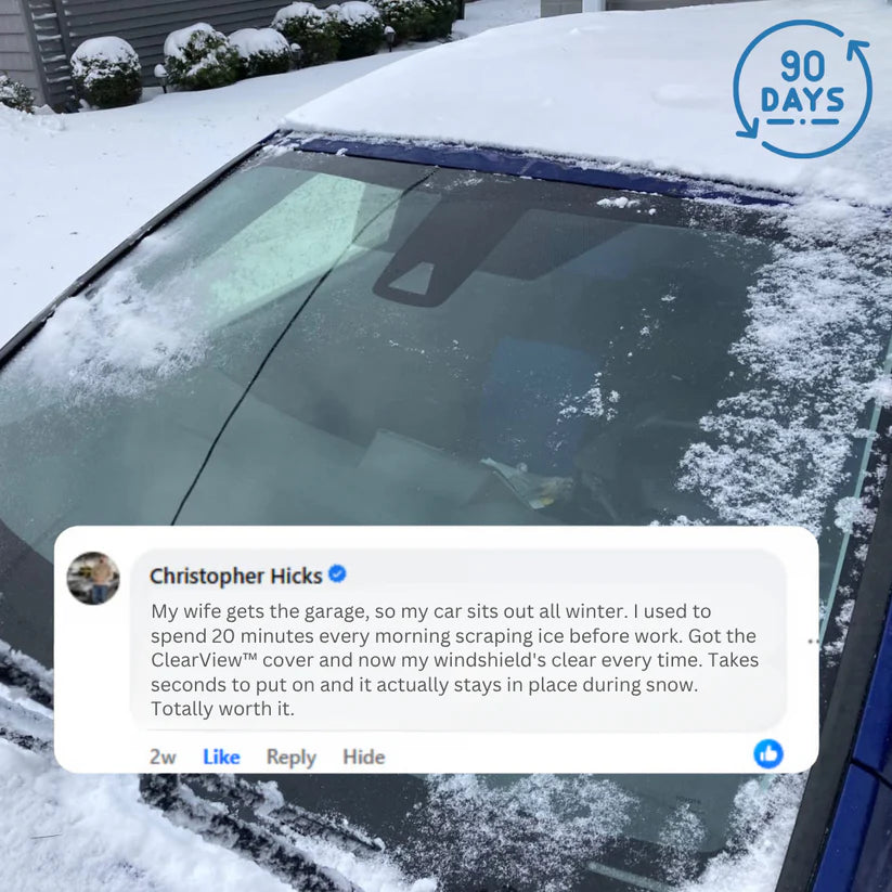 ClearView™ Premium Magnetic Windshield Cover