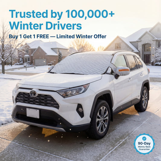 ClearView™ Anti-Theft Magnetic Windshield Cover