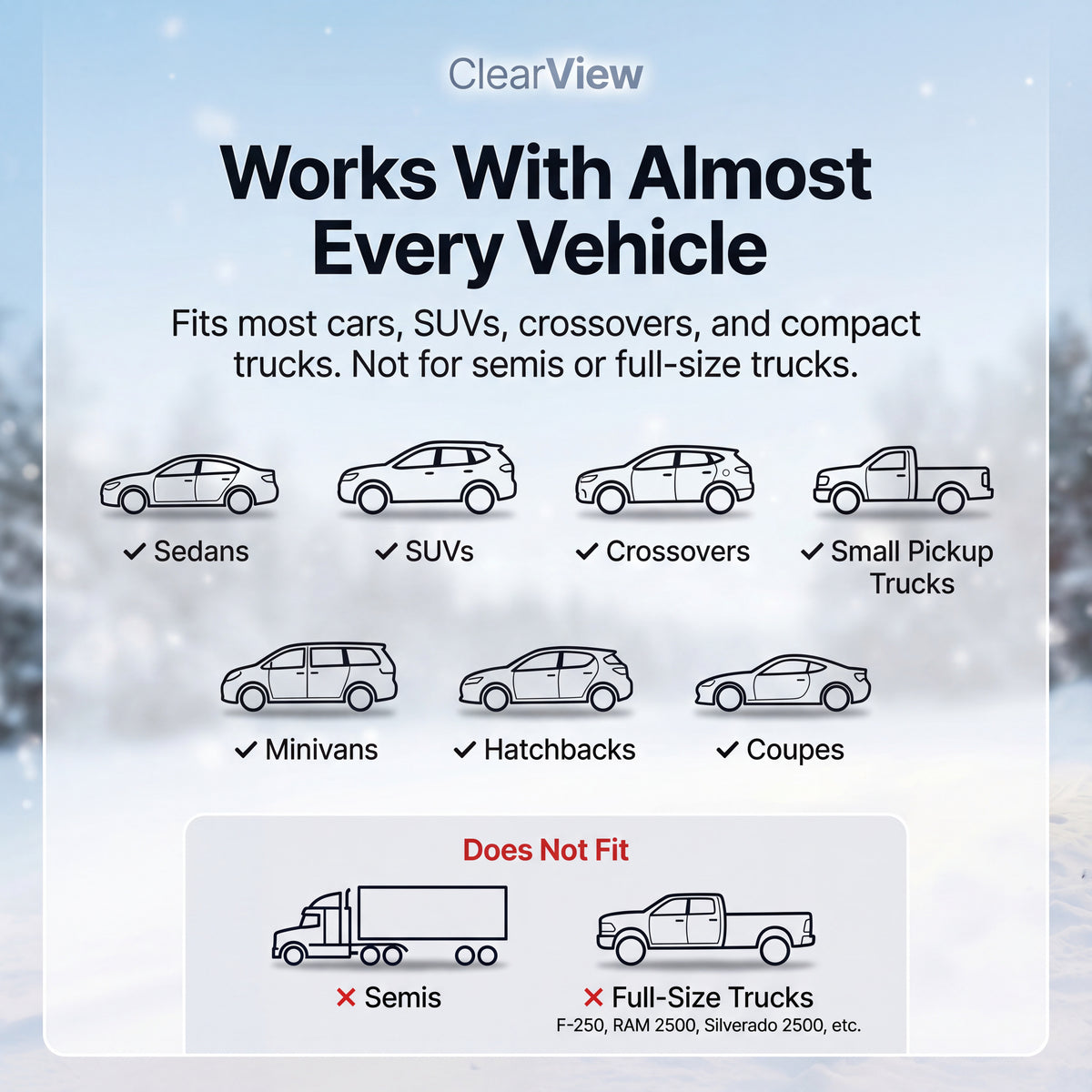 REAR Premium Windshield Cover (Anti-Theft)