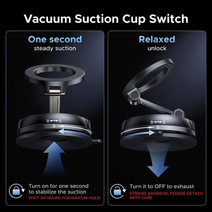 ClearMount 360° Magnetic Suction Phone Holder