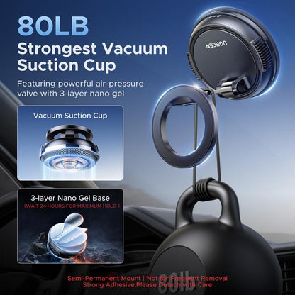 ClearMount 360° Magnetic Suction Phone Holder